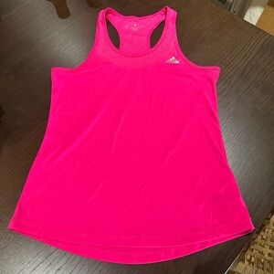 Adidas Women's Vibrant Pink Racerback Tank